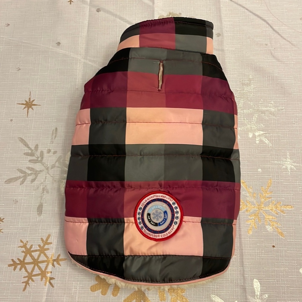 Luv Gear fleece lined dog jacket - size small